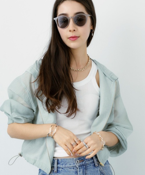 MILLER（ミラー）の「【MILLER】パネルリブアスレチックタンク（タンクトップ・レディース・ホワイト/ブラック/オフホワイト/その他1・FREE）」の2枚目の写真