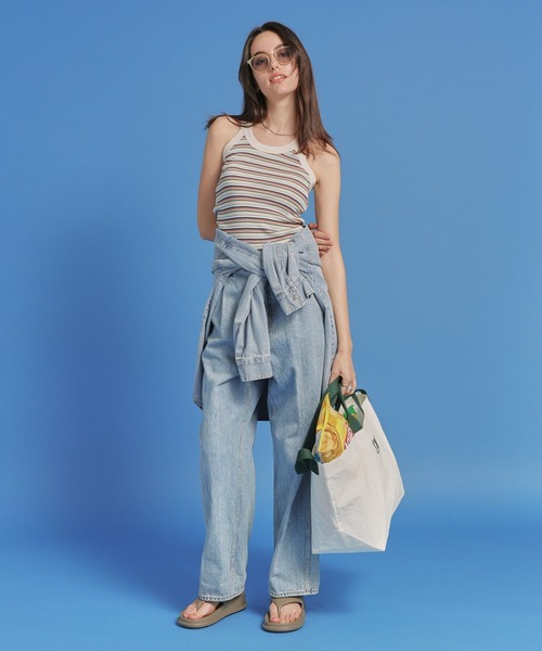 MILLER（ミラー）の「【MILLER】パネルリブアスレチックタンク（タンクトップ・レディース・ホワイト/ブラック/オフホワイト/その他1・FREE）」の6枚目の写真