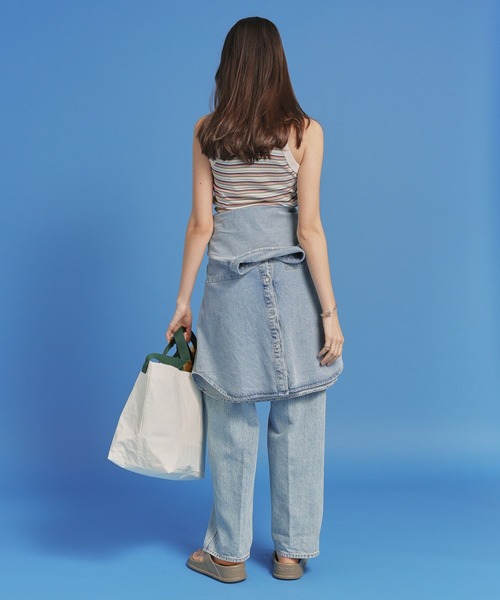 MILLER（ミラー）の「【MILLER】パネルリブアスレチックタンク（タンクトップ・レディース・ホワイト/ブラック/オフホワイト/その他1・FREE）」の8枚目の写真