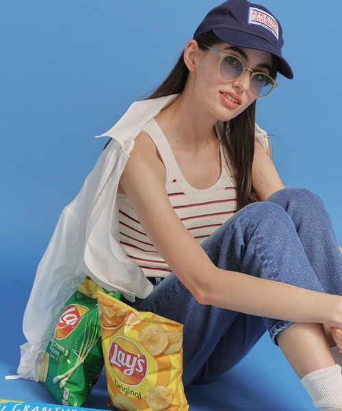 MILLER（ミラー）の「【MILLER】パネルリブアスレチックタンク（タンクトップ・レディース・ホワイト/ブラック/オフホワイト/その他1・FREE）」の18枚目の写真