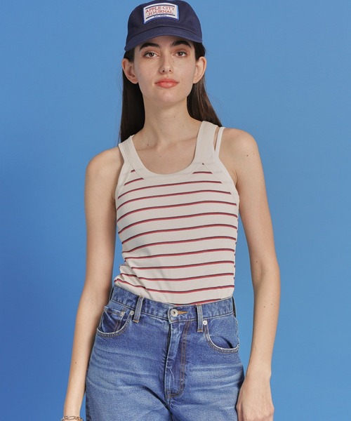 MILLER（ミラー）の「【MILLER】パネルリブアスレチックタンク（タンクトップ・レディース・ホワイト/ブラック/オフホワイト/その他1・FREE）」の20枚目の写真