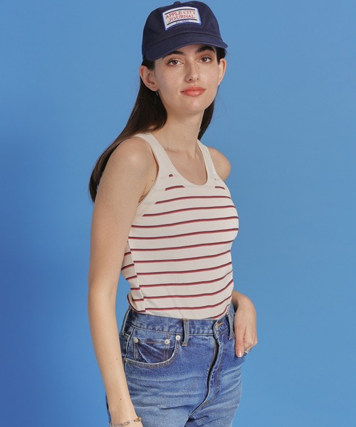 MILLER（ミラー）の「【MILLER】パネルリブアスレチックタンク（タンクトップ・レディース・ホワイト/ブラック/オフホワイト/その他1・FREE）」の22枚目の写真