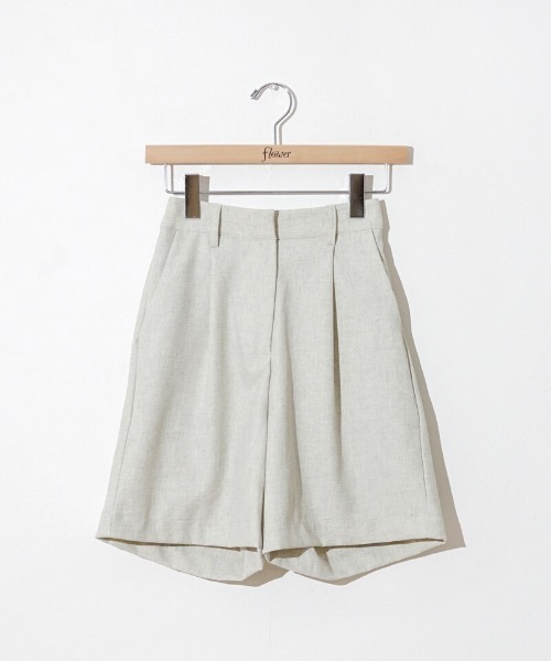 flower(フラワー)の「ライトリーハーフパンツ(その他パンツ・レディース・グレー/アイボリー・FREE)」の18枚目の写真