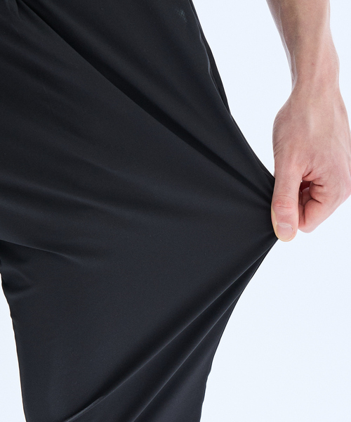 AH ABAHOUSE（エーエイチアバハウス）の「【AH ABAHOUSE / セットアップ対応】撥水 ストレッチ タックスラックス（スラックス・メンズ・グレイッシュブルー/チャコールグレー/グレイッシュベージュ/ブラック/ライトグレー/カーキ・46/48/50）」の16枚目の写真