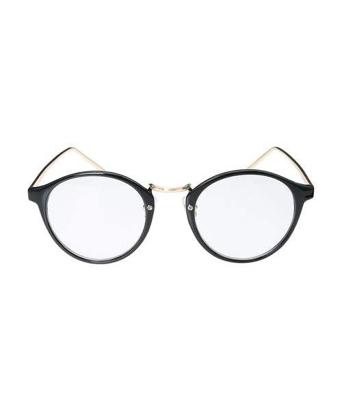 AMERICAN HOLIC（アメリカンホリック）の「ボストンフレームメタルテンプルサングラス（その他ヘアアクセサリー・レディース・ブラック/ブラウン・FREE）」の4枚目の写真