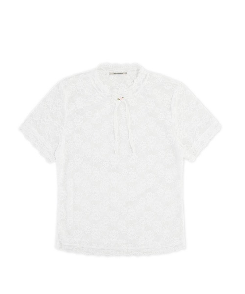 T/Rストレッチワンポイント刺繍O/Pシャツ (MENS/WOMENS