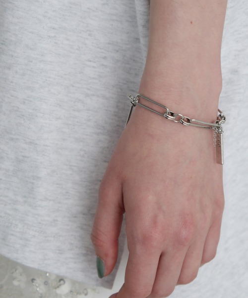 ROSE BUD（ローズバッド）の「チェーンブレスレット（ブレスレット・レディース・シルバー/ゴールド・FREE）」の2枚目の写真