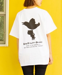 チャイハネ | 【チャイハネ】さすらいネコおかか シルエットTシャツ(Tシャツ/カットソー)
