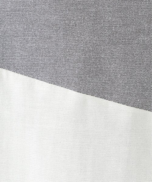 ikka(イッカ)の「アシメ切り替え半袖シャツ(120~160cm)(シャツ/ブラウス・キッズ・オフホワイト/ブラック・160/150/140/130/120)」の12枚目の写真