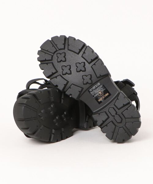 Bridget Birkin（ブリジットバーキン）の「【Bridget Birkin】ベルクロスポーツサンダル(542129)（サンダル・レディース・グレイッシュベージュ/アイボリー/ブラック・L/M/LL/S）」の5枚目の写真