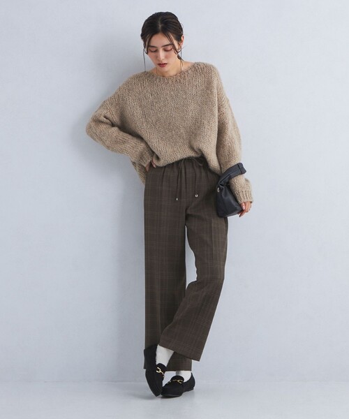 ダレノガレ篤史　70s ウールフレアパンツ　チェック　ビックベル green label relaxing（グリーンレーベルリラクシング）の「秋の