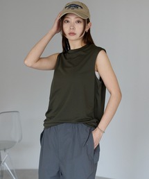 新品未開封FLYING V ノースリーブTシャツ グリーン Tシャツ/カットソー（グリーン・カーキ/緑色系・袖なし