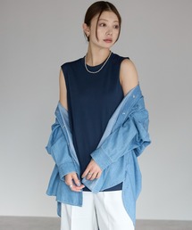 etre pret（エトレプレ）の「抗菌防臭ドライノースリーブトップス（Tシャツ/カットソー）」