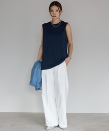 etre pret（エトレプレ）の「抗菌防臭ドライノースリーブトップス（Tシャツ/カットソー）」