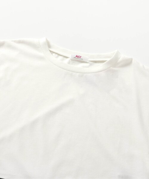 algy（アルジー）の「【ACTIVE・接触冷感・吸水速乾】メッシュトップス&インナーセット（Tシャツ/カットソー・キッズ・オフホワイト/ミント/ブラック・SMALL/MEDIUM/X-SMALL/XX-SMALL）」の11枚目の写真