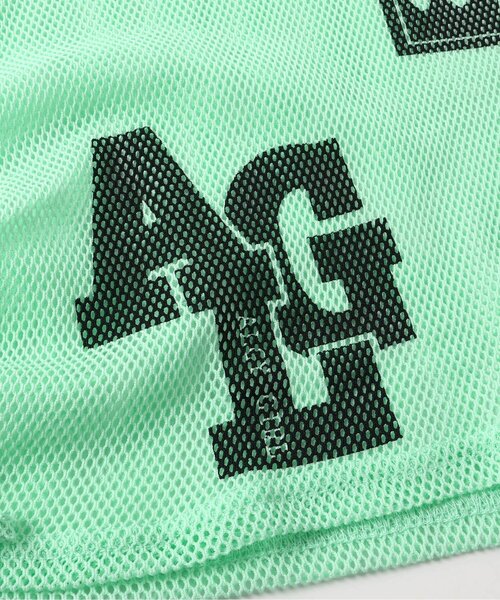 algy（アルジー）の「【ACTIVE・接触冷感・吸水速乾】メッシュトップス&インナーセット（Tシャツ/カットソー・キッズ・オフホワイト/ミント/ブラック・SMALL/MEDIUM/X-SMALL/XX-SMALL）」の20枚目の写真