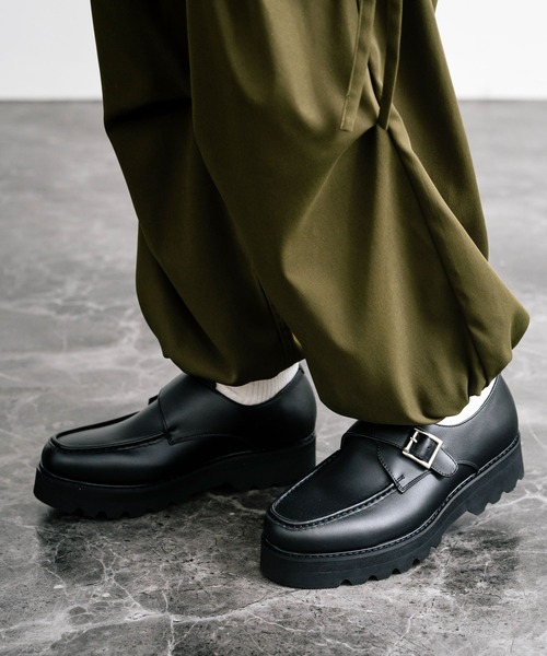 【セール】ボリュームソールモカシンシューズ（モカシン/デッキシューズ）｜Rocky Monroe（ロッキーモンロー） 6,811円