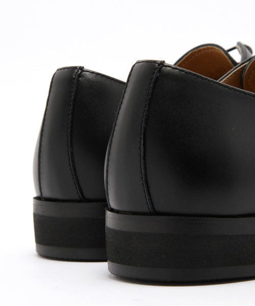 SHIPS JET BLUE（シップスジェットブルー）の「LABORER SHOES(レイバラーシューズ): MACKY PLAINTOE プレーントゥ（その他シューズ・メンズ・ブラウン/ブラック・8.5/8/9.5/9）」の9枚目の写真