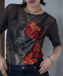 VACANCY（ヴァカンシー）の「アシンメトリーシャーリングシアートップス（Tシャツ/カットソー・レディース）」