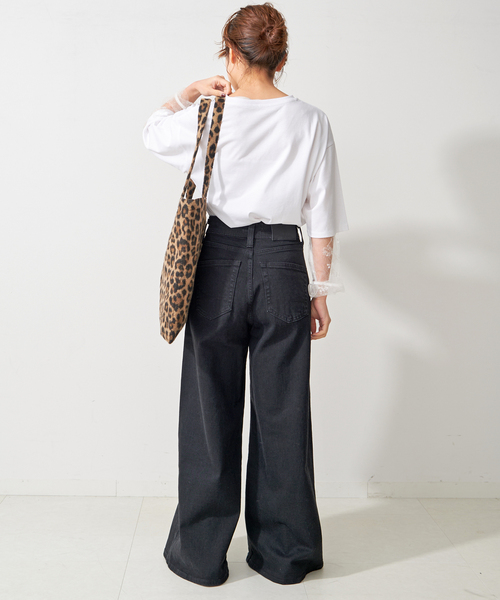 SOMETHING LISA SUPERWIDE SEA78 スピック&スパン ≪追加≫SOMETHING / サムシング LISA SUPER WIDE SEA78