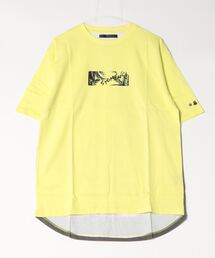 STUD MUFFIN/スタッドマフィン/インクジェット＆グリッタープリント SSTシャツ