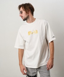 STUD MUFFIN/スタッドマフィン/インクジェット＆グリッタープリント SSTシャツ