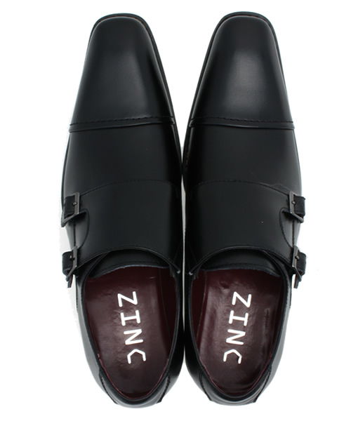 【セール】ZINC / ダブルモンクベルトシューズ（5865）（ドレスシューズ）｜ZINC（ジンク）