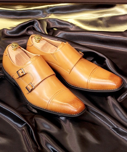 【セール】ZINC / ダブルモンクベルトシューズ（5865）（ドレスシューズ）｜ZINC（ジンク）