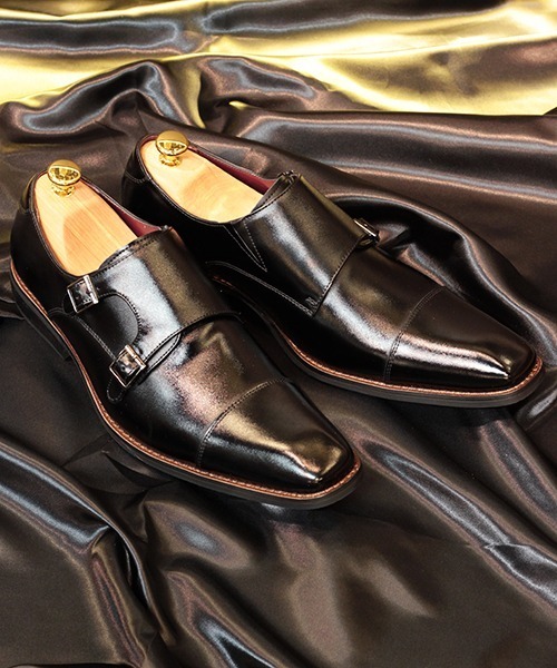 【セール】ZINC / ダブルモンクベルトシューズ（5865）（ドレスシューズ）｜ZINC（ジンク）