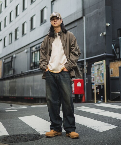 BEAMS（ビームス）の「バック カスリ クルーネックスウェット