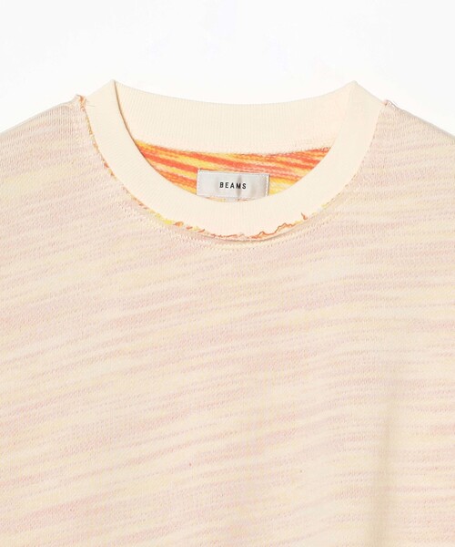 BEAMS（ビームス）の「バック カスリ クルーネックスウェット