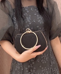 Cupid Heart（キューピッドハート）の「【Cupid Heart】結婚式用！２wayラメリングbag（ハンドバッグ・レディース）」