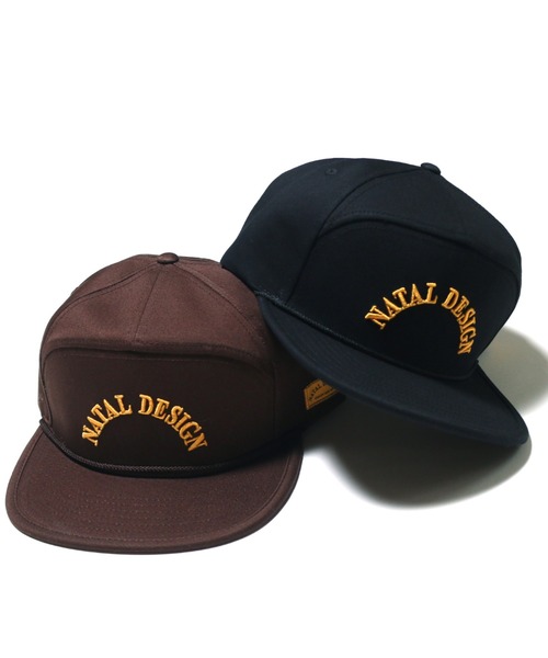 NATAL DESIGN ネイタルデザインコーデュロイキャップ 赤&青