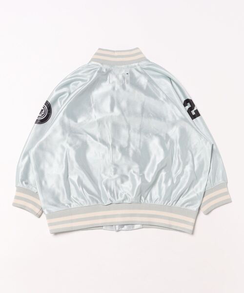 BIG FIELD（ビッグフィールド）の「ライトウェイトスタジャン（スタジャン・キッズ・ブラウン/オフホワイト/パープル・110/100/90/120/150/140/130）」の14枚目の写真