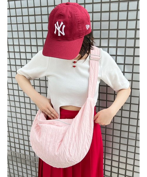 WC(ダブル シー)の「ダブルジップショルダー(ショルダーバッグ・レディース・ピンク/ブラック/アイボリー・FREE)」の18枚目の写真