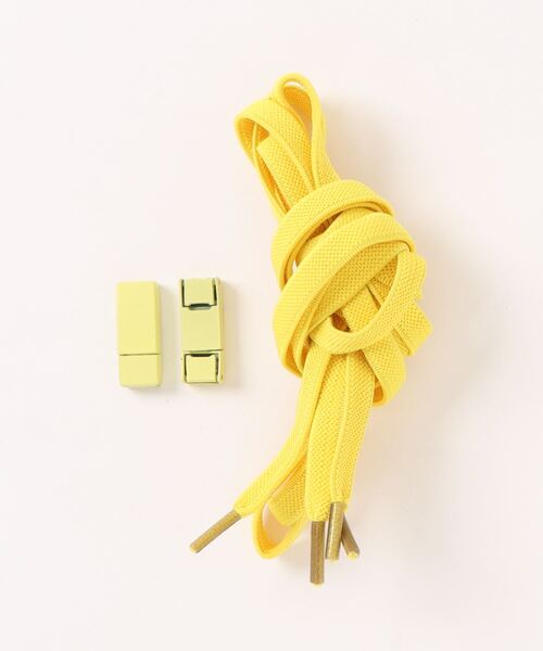 florist（フローリスト）の「【結ばない靴紐】マグネット式カラフルストレッチ0.8cm幅 靴ひも2本セット（1足分）（シューズ小物/雑貨・レディース・ピンク/ライトグレー/ホワイト/レッド/パープル/オレンジ/イエロー/ブラック/スカイブルー/ブルー/グリーン/ダークグレー・ONESIZE）」の17枚目の写真