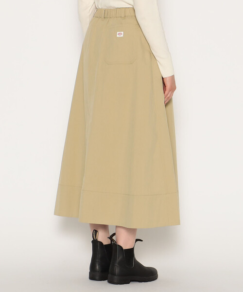 DANTON（ダントン）の「WOMEN'S C/N TWILL DOUBLE PLEATED SKIRT