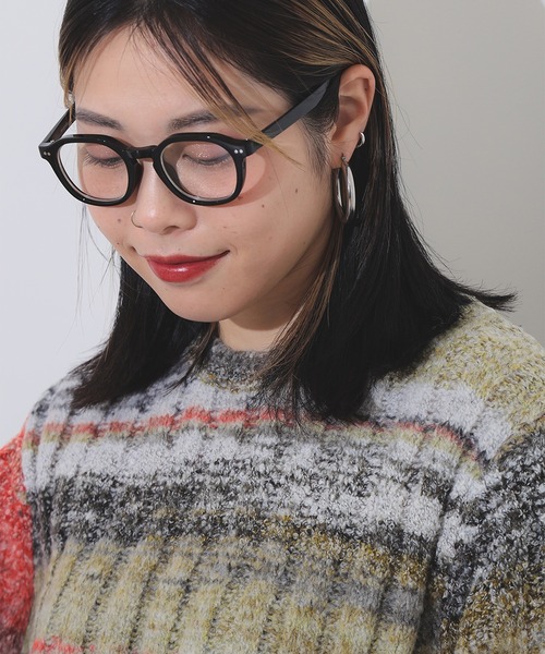 Ray BEAMS(レイビームス)の「noeyedia / メガネ "NE-447" オプティカル(メガネ・レディース・ブラック/その他・ONE SIZE)」の3枚目の写真