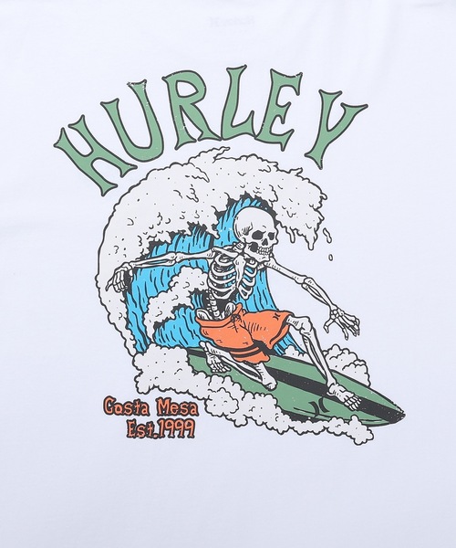 Hurley （ハーレー）の「【Hurley/ハーレー】ヘビーウェイトロングTシャツ　バックプリント　M HW RIDE LS TEE（Tシャツ/カットソー・メンズ・ブラック/ホワイト/セージグリーン/ブルー系その他・LARGE/X-LARGE/SMALL/MEDIUM）」の9枚目の写真