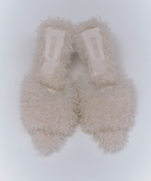 French poodle fur サンダル（サンダル）｜eimy istoire（エイミーイストワール）