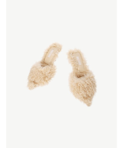 French poodle fur サンダル（サンダル）｜eimy istoire（エイミーイストワール）