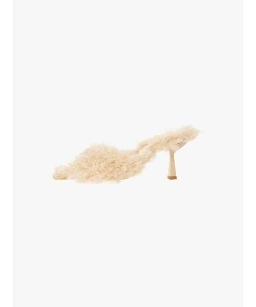 French poodle fur サンダル（サンダル）｜eimy istoire（エイミーイストワール）