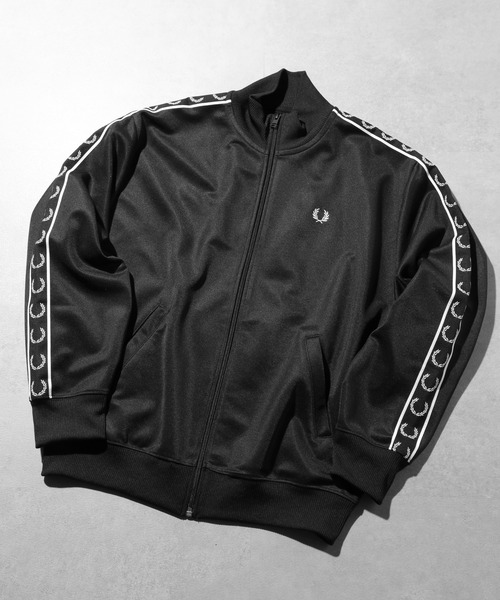ジャケット・アウター Fred Perry Taped Track Jacket Taped Track Jacket(10 102：BLACK): | FRED PERRY JAPAN