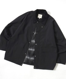 Lazar（ラザル）の「Hunting Jacket/オーバーサイズ 襟コーデュロイ ショート丈 ハンティングジャケット/ブルゾン/レディース メンズ（ブルゾン）」