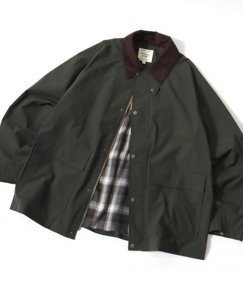 Lazar（ラザル）の「Hunting Jacket/オーバーサイズ 襟コーデュロイ