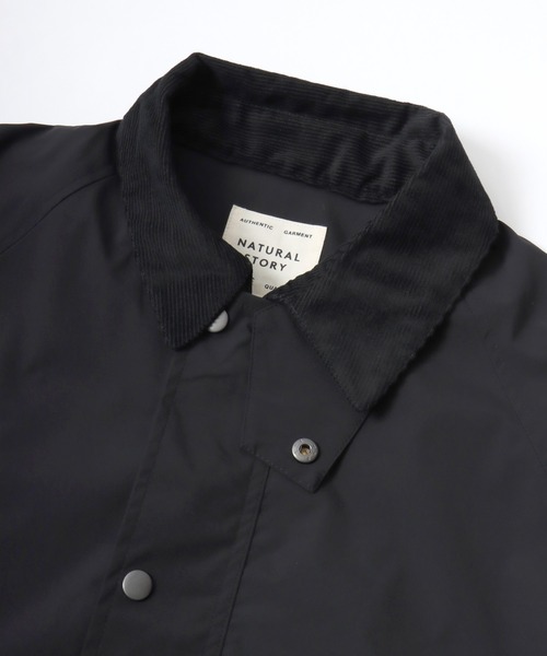 Lazar（ラザル）の「Hunting Jacket/オーバーサイズ 襟コーデュロイ ショート丈 ハンティングジャケット/ブルゾン/レディース メンズ（ブルゾン・メンズ・ブラック/カーキ/ブラック系その他/グリーン系その他/アイボリー・M/L/LL）」の12枚目の写真