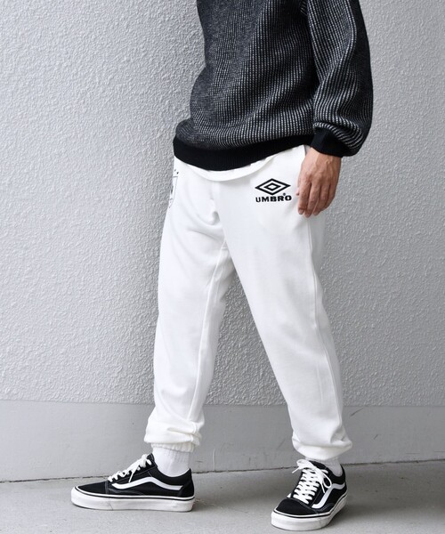 セール】【SHIPS any別注】UMBRO: 90s ロゴ スウェット イージー