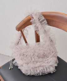 Chico | チュールデザインドロストショルダー(ショルダーバッグ)