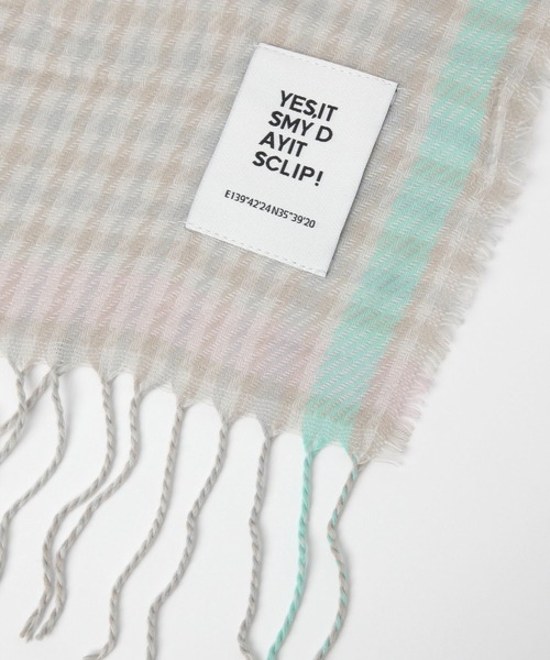 studio CLIP(スタディオクリップ)の「薄手柔らかストール(ストール/ショール・レディース・グレー/ブルー/レッド/イエロー・FREE)」の10枚目の写真