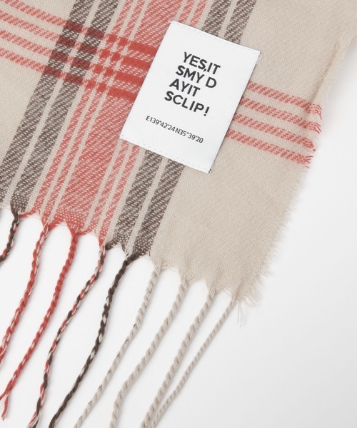 studio CLIP(スタディオクリップ)の「薄手柔らかストール(ストール/ショール・レディース・グレー/ブルー/レッド/イエロー・FREE)」の12枚目の写真